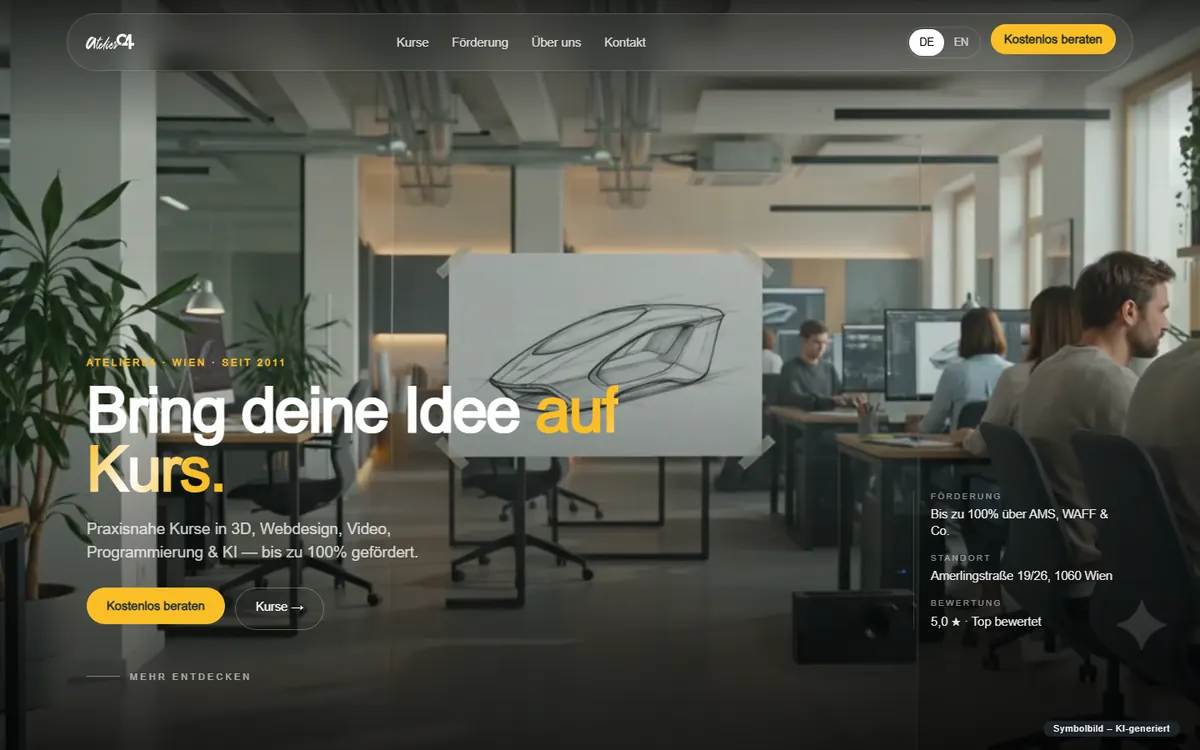 Atelier04 – Kreativ- & IT-Weiterbildung · Wien